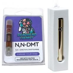 DMT VAPE (Cartridge and Battery) .5mL Deadhead Chemist